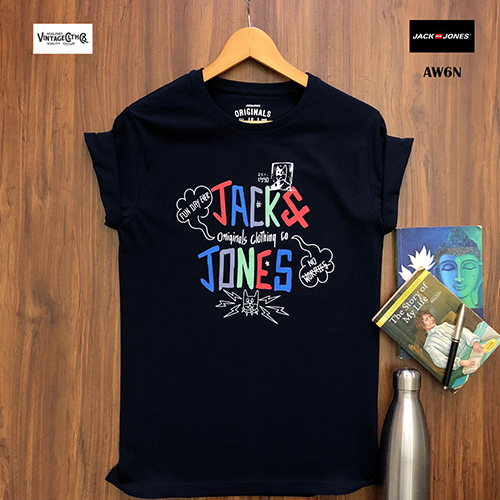 Different Available Mens Printed Cotton Round Neck T-Shirts