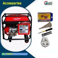 Petrol Generator 5.5 KVA   Model GE-7000PS Recoil and Self Start