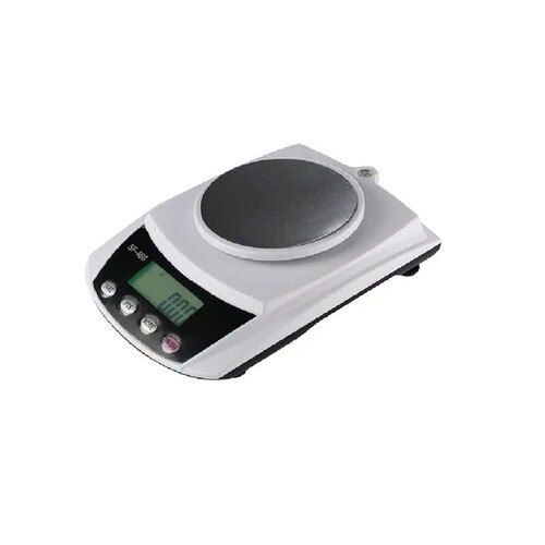 White Jewellery Weighing Scale Sf- 460 - 6 Kg X 100 Mg