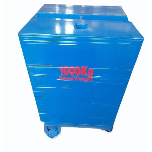 Blue 1000 Kg Ms Dead Weight