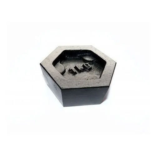 Black Cast Iron Weight - 1 Kg