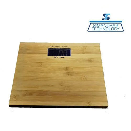 Personal Weighing Scale Wooden 180kg Accuracy: 100 Gm