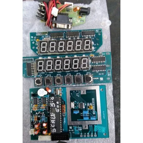Jewellery Weigh Scale PCB Red
