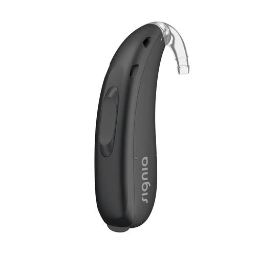 Black Signia Intuis 4.0 Sp 12 Channels Non-Rechargeable Hearing Aids