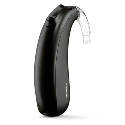 Black Phonak Naida P30 Upr Hearing Aids