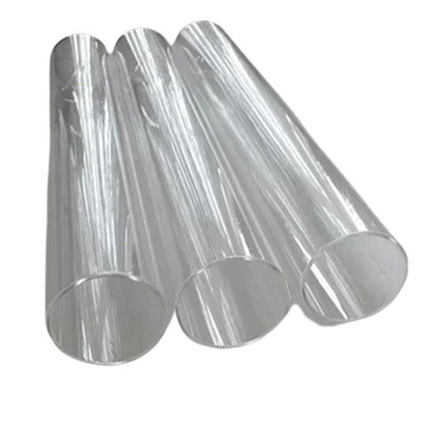 Pvc Scilica Quartz Glass Tube