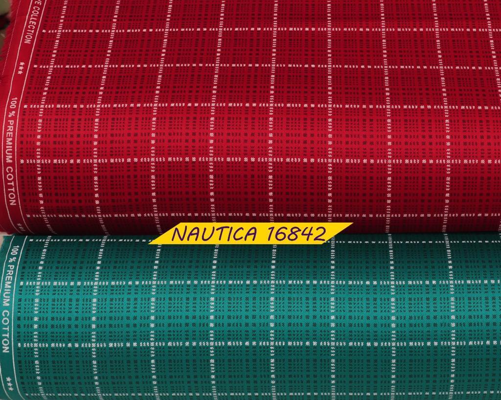 60x60 Printed Cotton Shirting Fabric