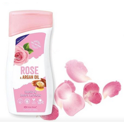 Rose And Argan Oil Hand And Body Lotion