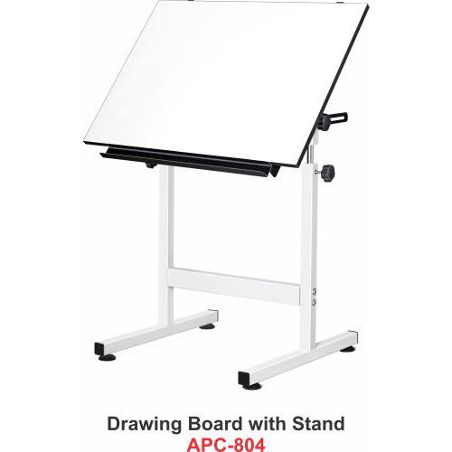 Drawing board with stand