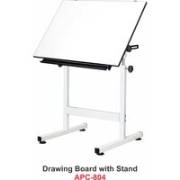 Drawing Board With Stand - Metal, Standard Size | Perfect Binding, Customized Shape, Useful For School & Office