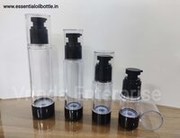 30ML Black/White Plastic Airless Bottle