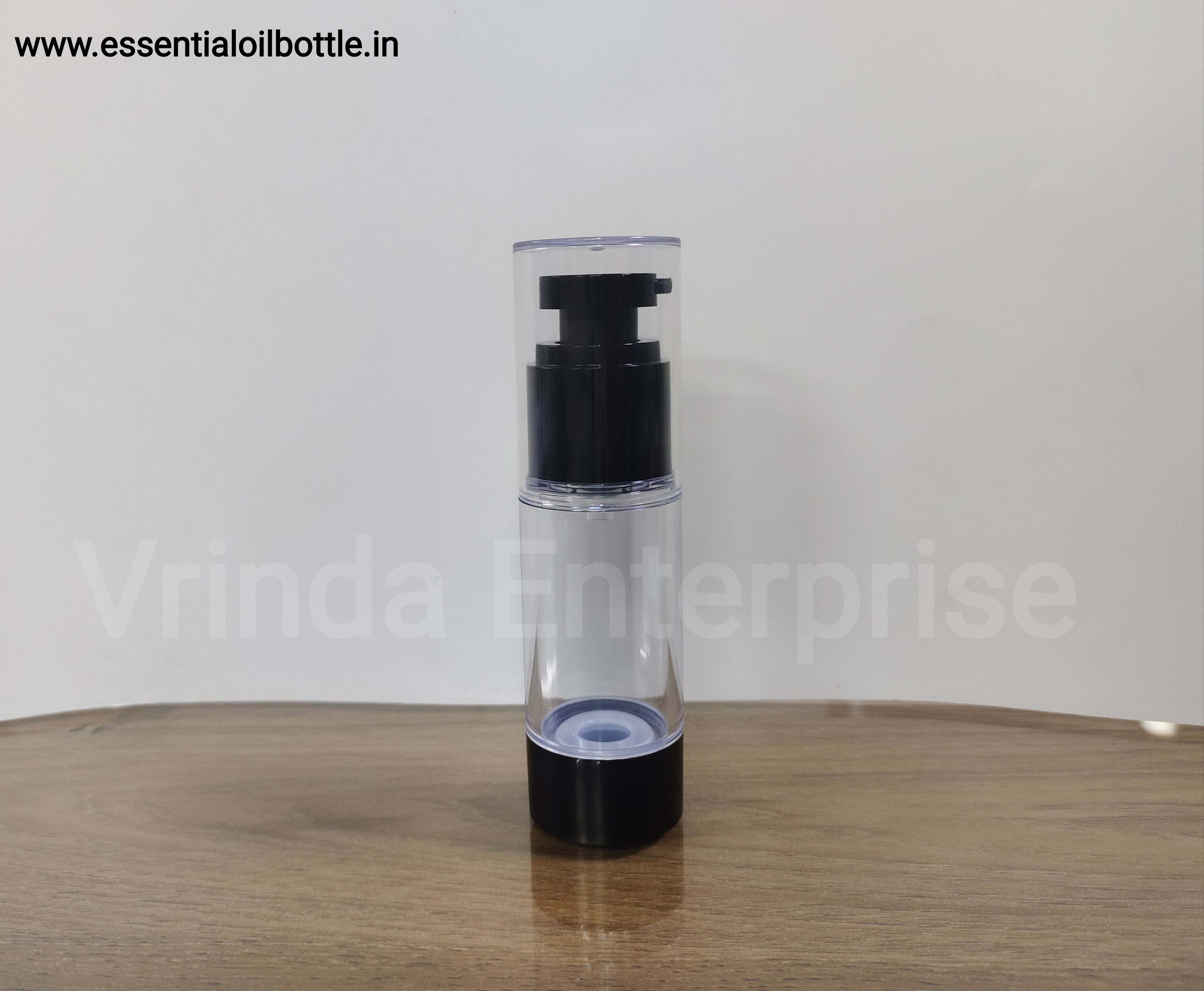 15-30-50-100ML White Plastic Airless Bottle