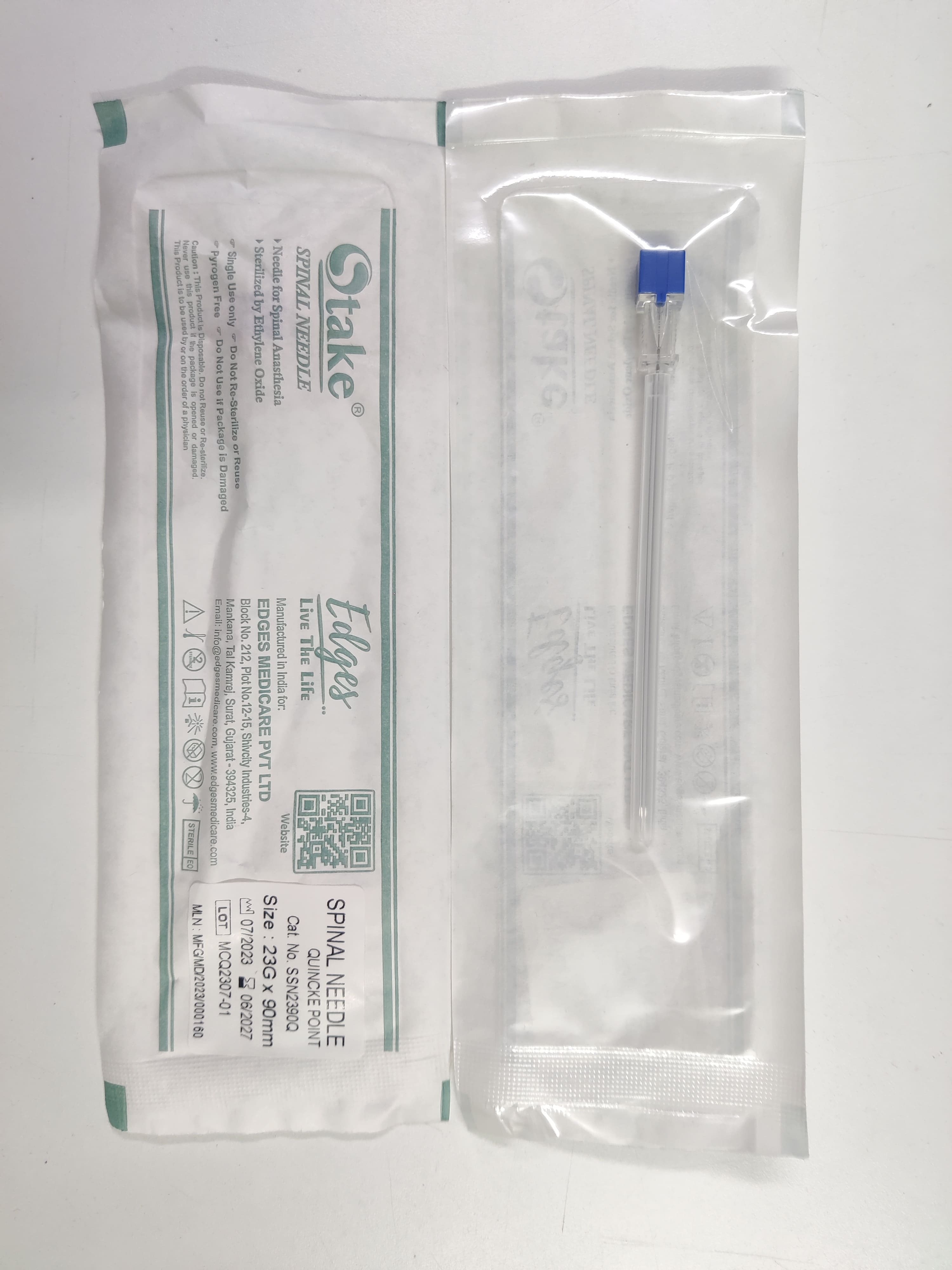 spinal block needle