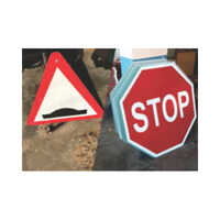 Multicolor Cautionary Or Warning Signs