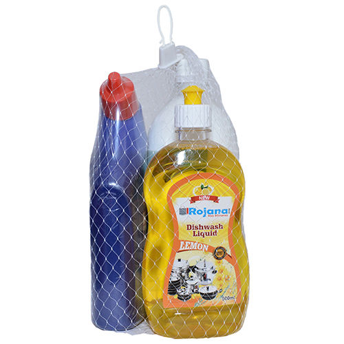 Dishwash Liquid Toilet Cleaner And Phenyl Set