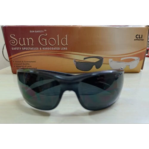 Sun Gold Cobalt Safety Goggles