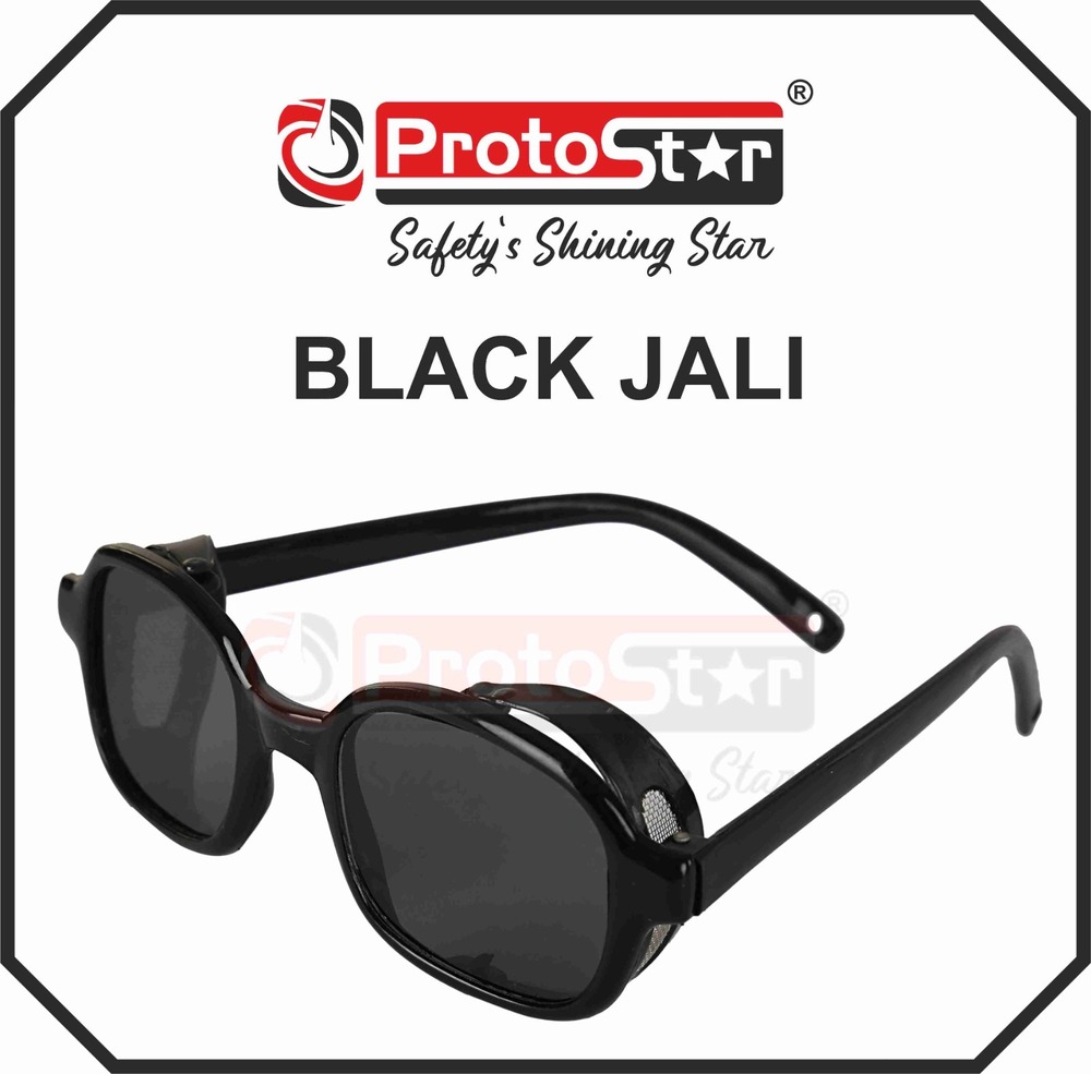 Black Jali Safety Goggles - Application: Eye Protection