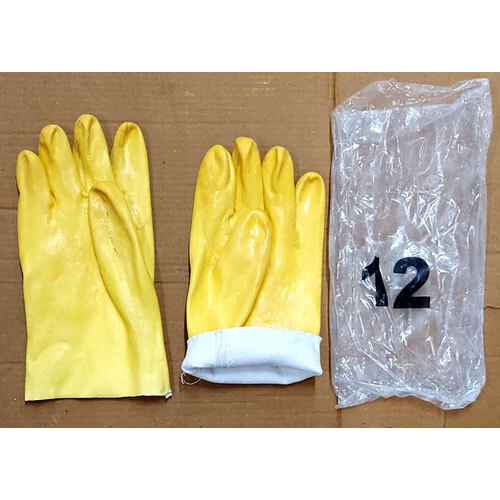 12 Inch Pvc Supported Hand Gloves