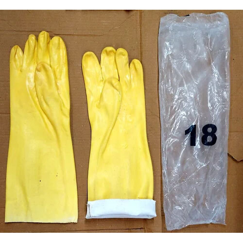 18 Inch Pvc Supported Hand Gloves