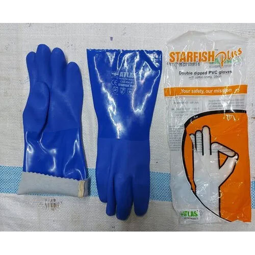 Atlas 14 Inch Pvc Supported Hand Gloves