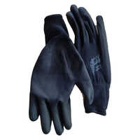 Fortuner Pu Coated Gloves - Color: Black