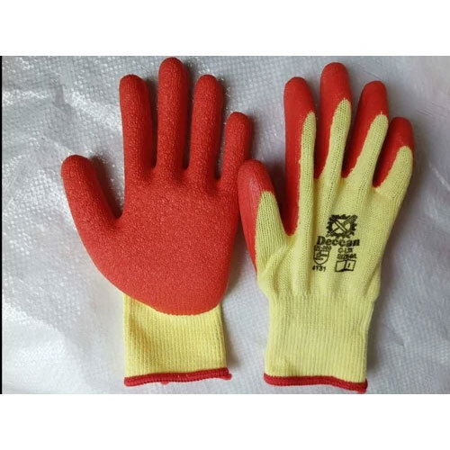 Latex Gloves - Color: Red Yellow