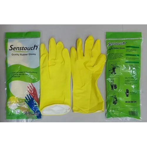 Senstouch Rubber Household Hand Gloves