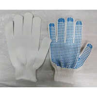 Nylon Dotted Gloves - Usage: Industrial And General Use