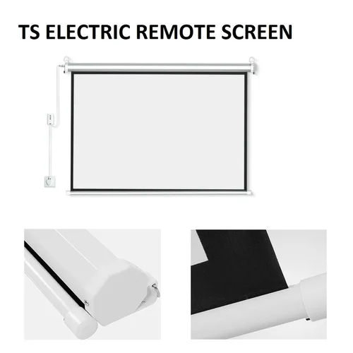 6X4Ft Pull Down Pprojector Screen Resolution: High