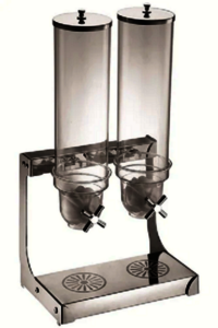Double cereal dispenser