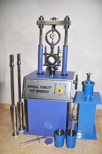 Automatic Marshall Stability Test Machine - Color: Blue