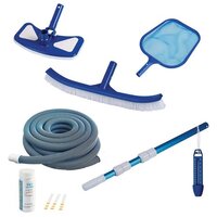 Swimming Pool Cleaner Equipments - Color: Blue White
