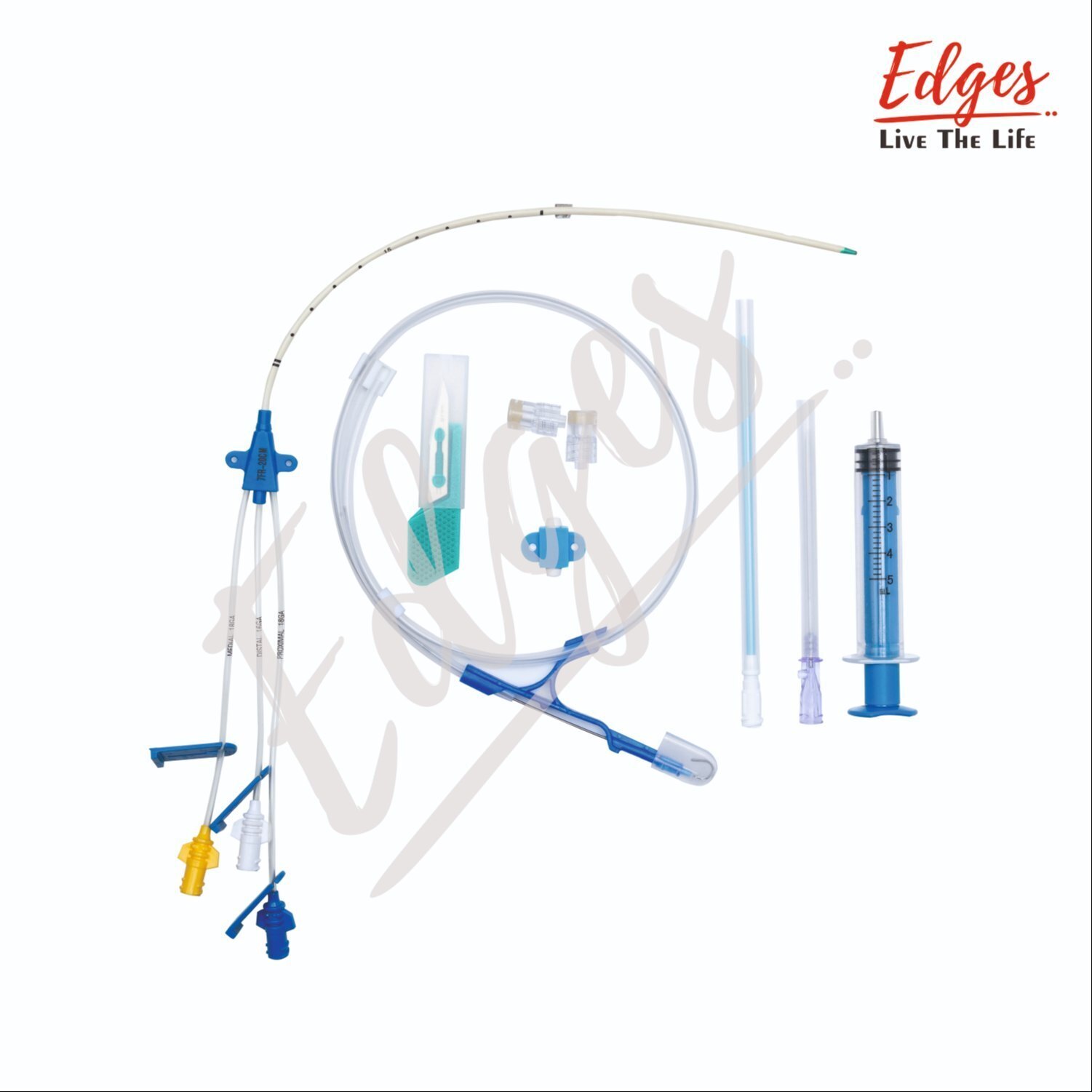 central venous catheter set