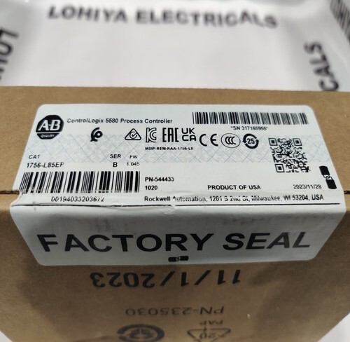 ALLEN-BRADLEY 1756-L85EP PROCESS CONTROLLER ( FACTORY SEAL )
