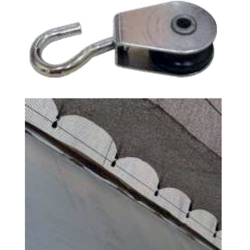 Curtain Sliding Pulley