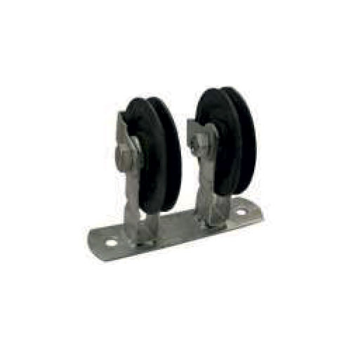 Double Curtain Pulley With Bearing