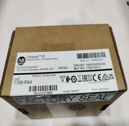 ALLEN-BRADLEY 1769-PA4 POWER SUPPLY ( FACTORY SEAL )