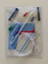 central venous catheter triple lumen