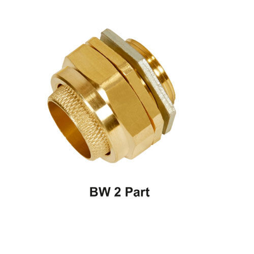 Bw 2 Part Brass Cable Gland Indoor