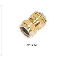 CW 3 PART BRASS CABLE GLAND OUTDOOR