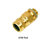 E1W BRASS CABLE GLAND INDOOR OR OUTDOOR