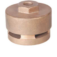 Screw Down Test Clamp - Bronze, Compact & Lightweight Design | Corrosion-resistant, Screw-down Connection, Smooth Bronze Finish