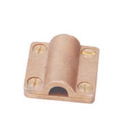 Square Conductor Clamp - Copper Alloy, Standard Dimensions, Bronze Finish | Durable, Corrosion-resistant, Lightweight, Surface-mounted Design