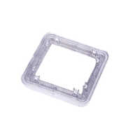 Meter Window Glass - Glass/plastic, Standard Square Dimensions, Transparent Durable, Ip54 Rating, Surface Mount, 1-year Warranty