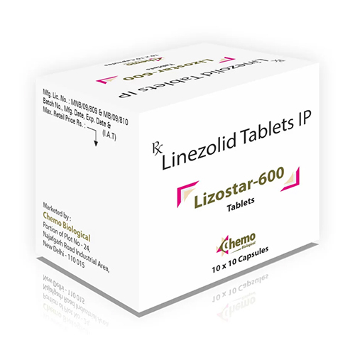 600mg Linezolid Tablets IP