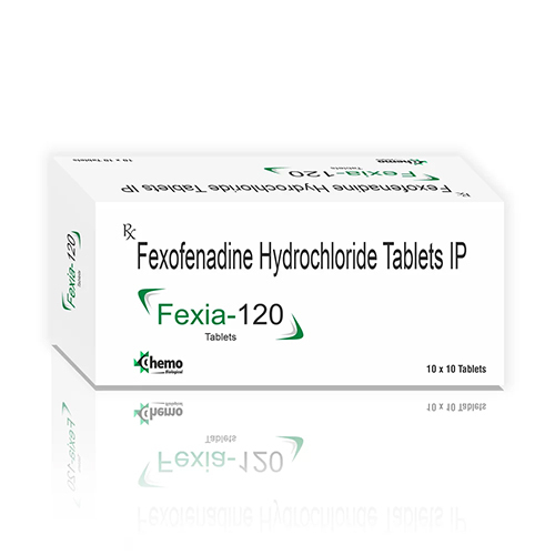 120mg Fexofenadine Hydrochloride Tablets IP