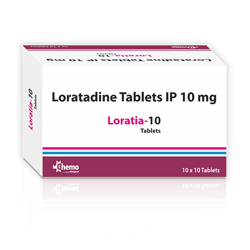 10mg Loratidine Tablets IP