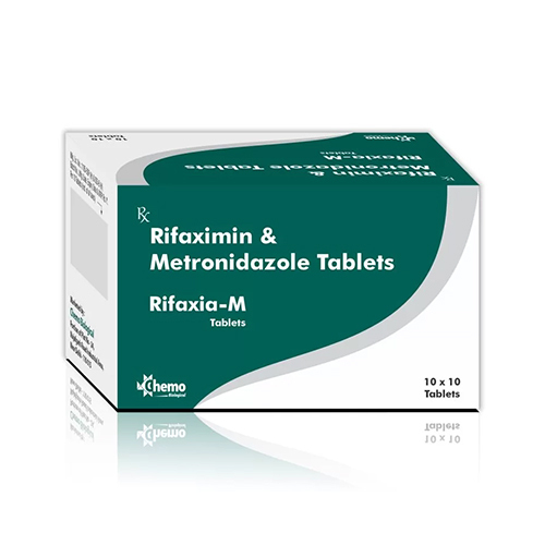 Rifaximin 200mg And Metronidazole 40mg Tablets