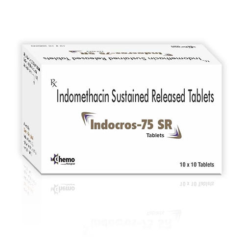 75Mg Indomethacin Sustained Released Tablets General Medicines