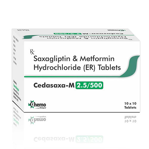 Saxagliptin 2.5mg And Metformin 500mg Tablets